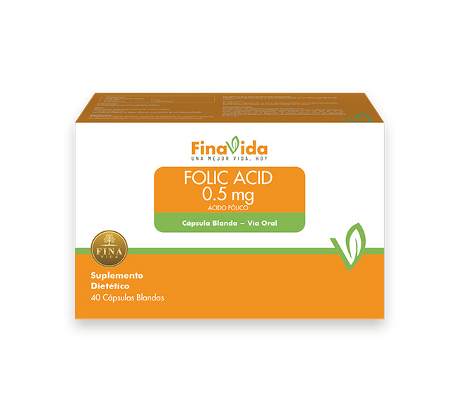 ACIDO FOLICO 0.5MG - CAJA X 30